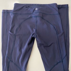 Lululemon Speed Tight, navy blue size 4